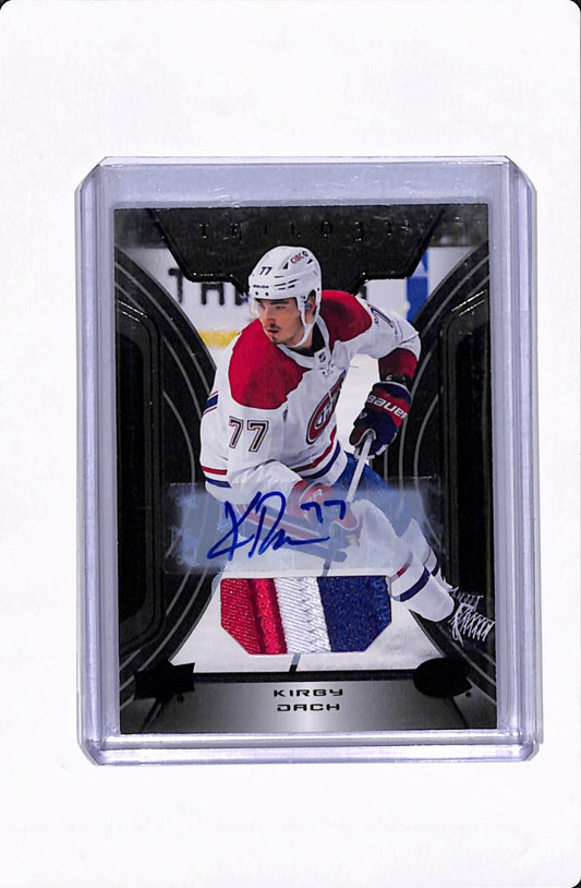2023-24 TRILOGY KIRBY DACH PATCH AUTO /15