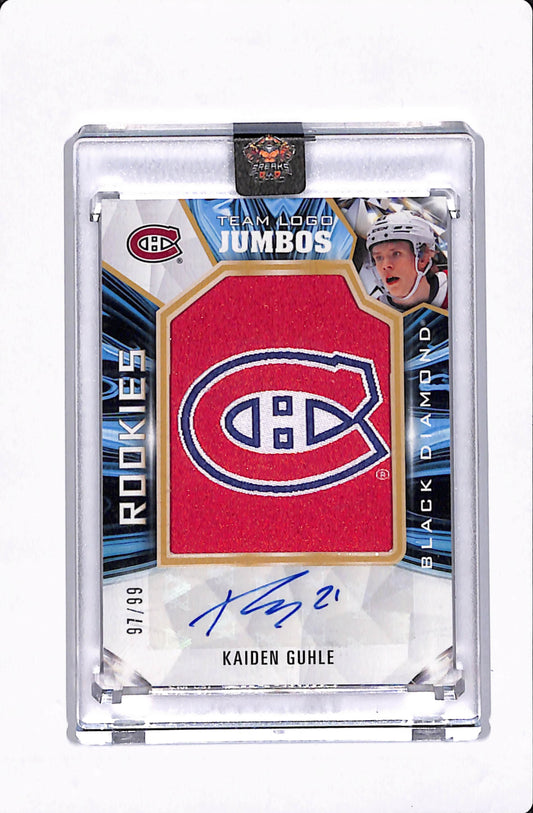 2022-23 BLACK DIAMOND KAIDEN GUHLE TEAM LOGO JUMBOS