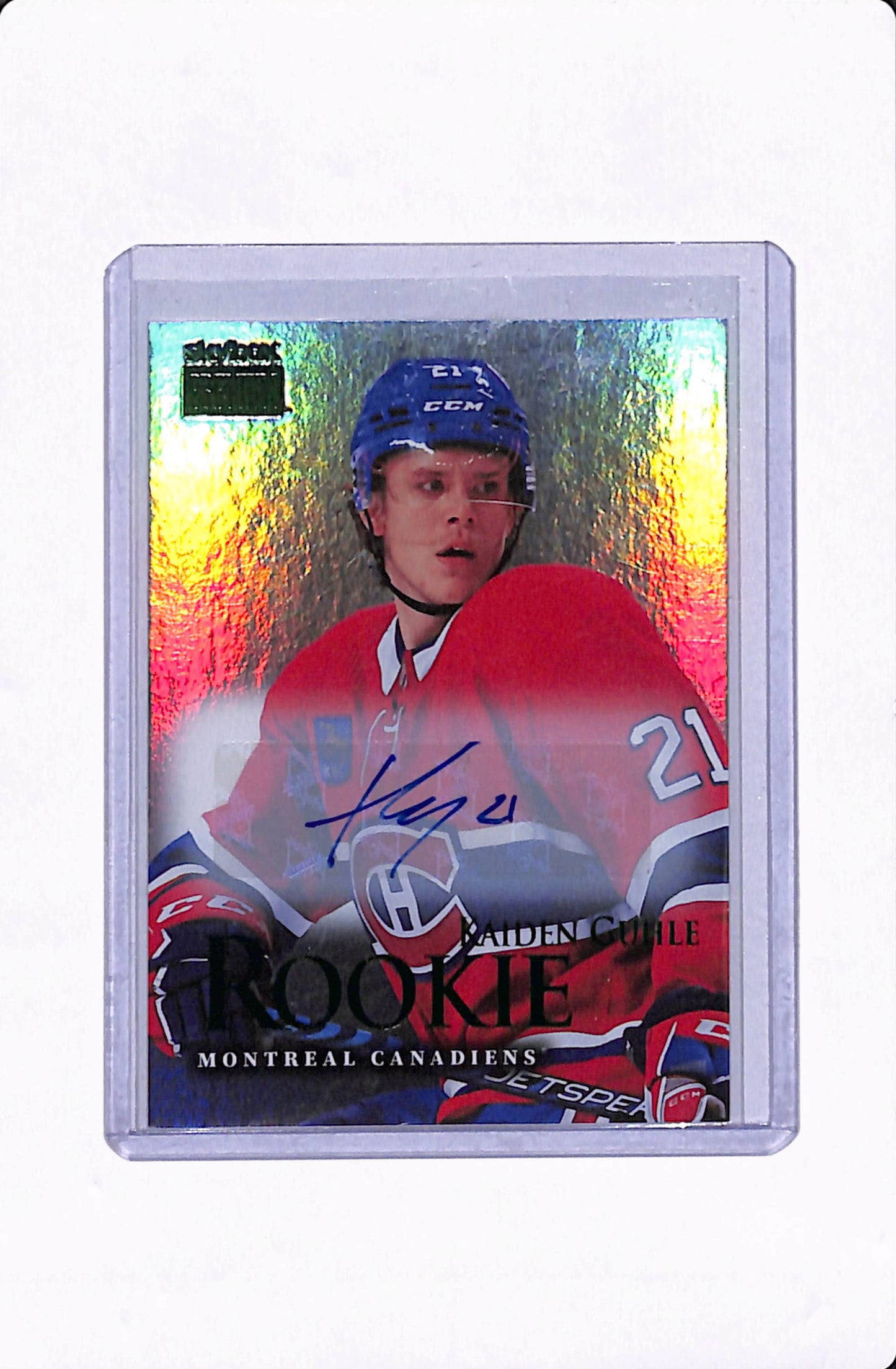 2022-23 SKYBOX METAL UNIVERSE KAIDEN GUHLE AUTO