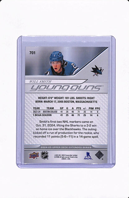 2024-25 EXTENDED SERIES WILL SMITH YOUNG GUNS