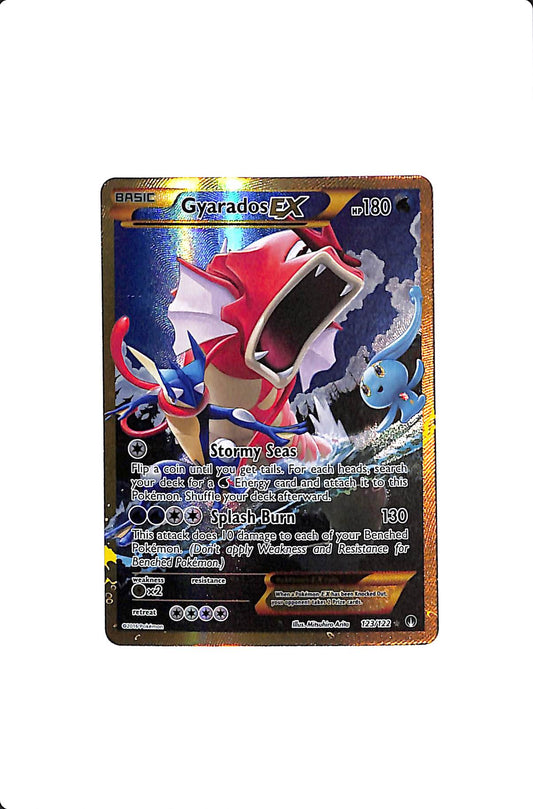 Gyarados EX (Secret) BREAKpoint Secret Rare 123