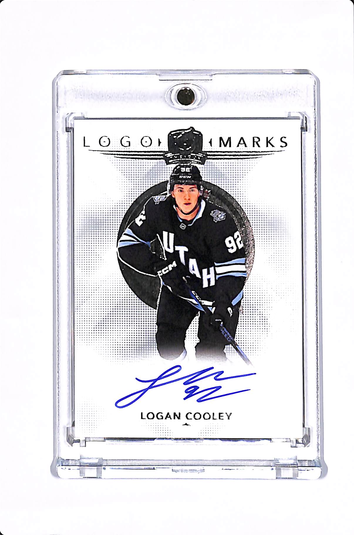 2024-25 UPPER DECK THE CUP LOGAN COOLEY LOGO MARKS AUTO #LM-LC