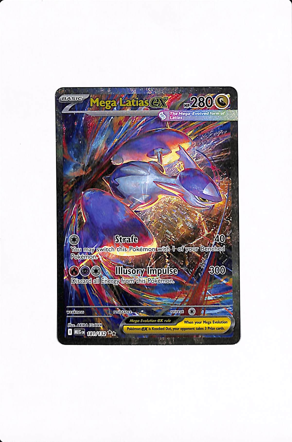 Mega Latias ex Mega Evolution Special Illustration Rare 181/132