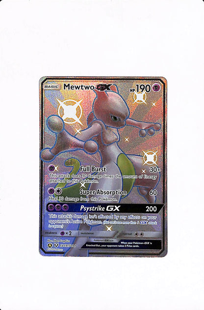 Mewtwo GX Hidden Fates: Shiny Vault Shiny Holo Rare SV59/SV94
