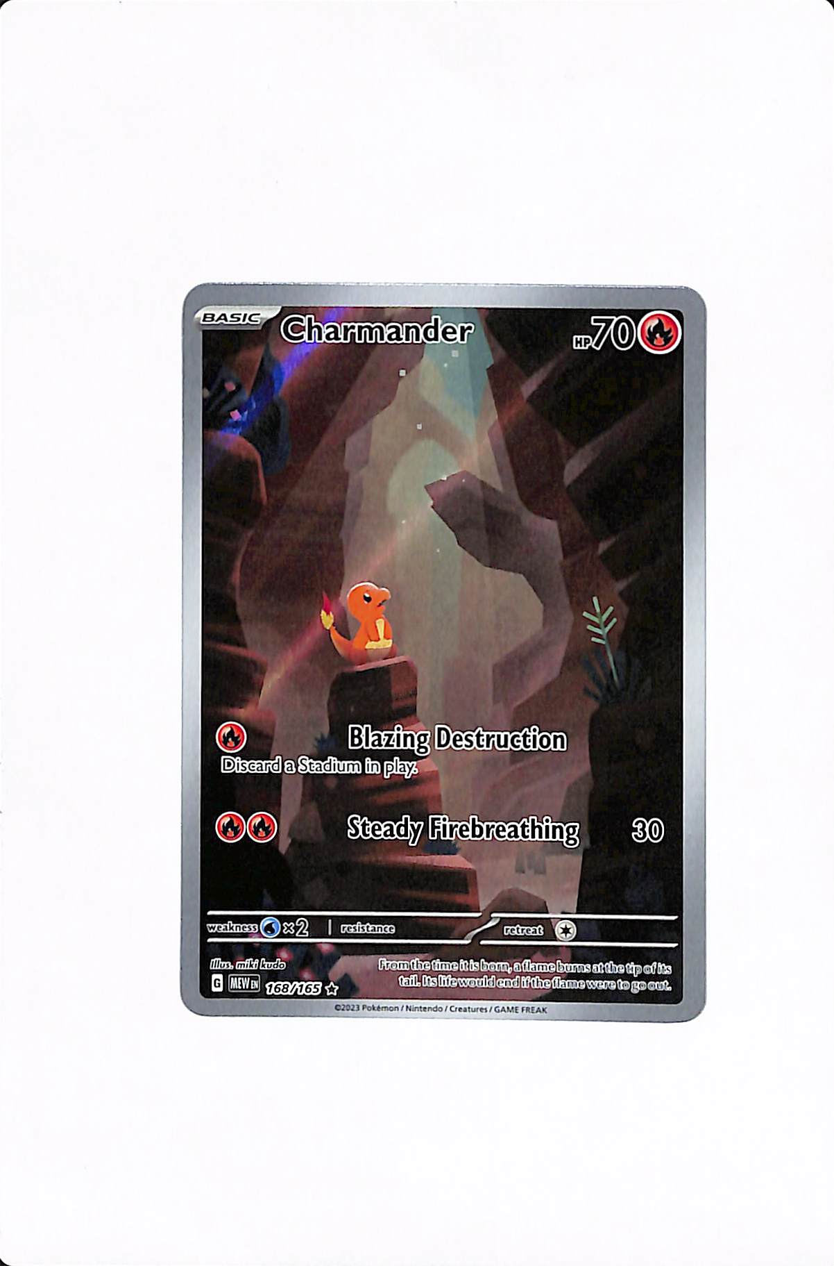 Charmander SV: 151 Illustration Rare 168/165
