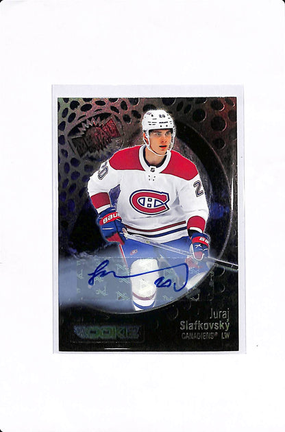 2024-25 UPPER DECK METAL UNIVERSE JURAJ SLAFKOVSKY ROOKIE AUTO /199 #151