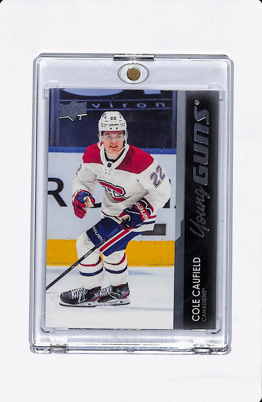 2021-22 UPPER DECK SERIES ONE COLE CAUFIELD YOUNG GUNS