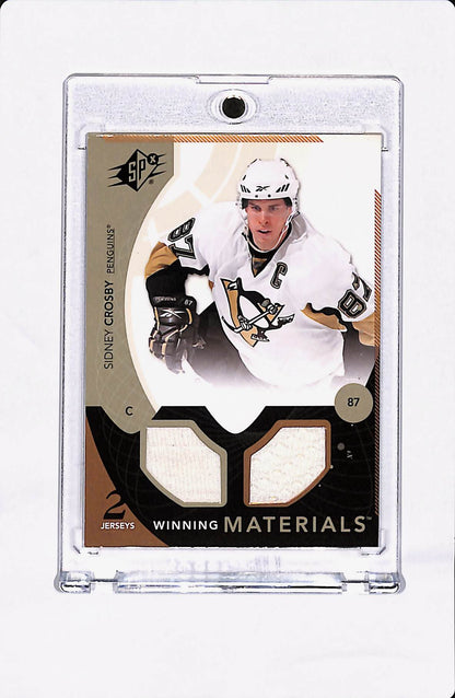 2010-11 UPPER DECK SPX SYDNEY CROSBY WINNING MATERIALS