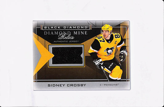 2021-22 BLACK DIAMOND SYDNEY CROSBY DIAMOND MINE RELICS