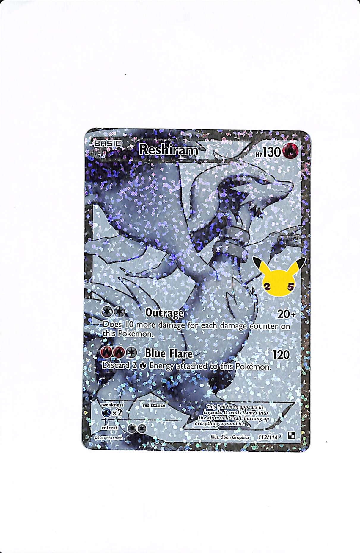 Reshiram Celebrations: Classic Collection 113/114
