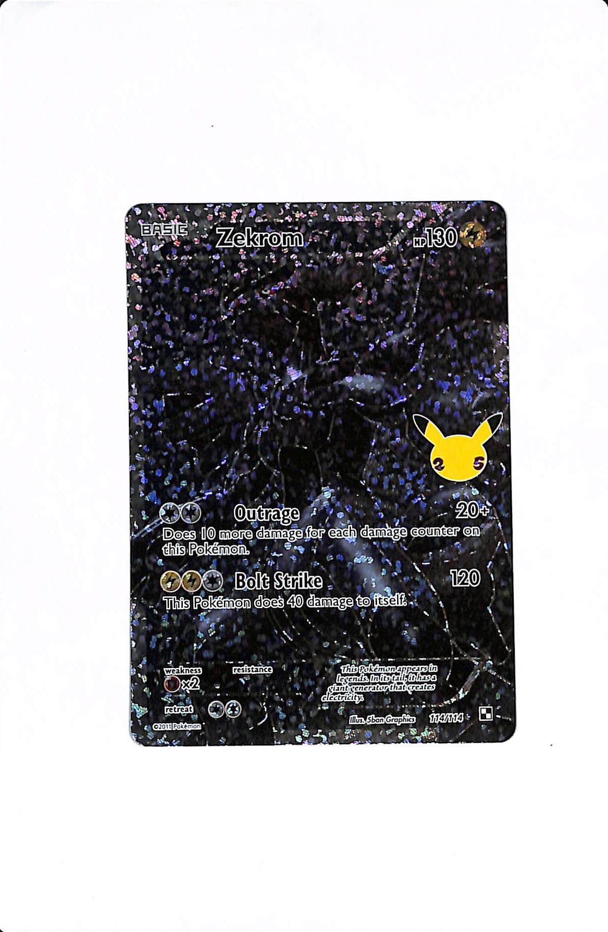 Zekrom Celebrations: Classic Collection 114/114