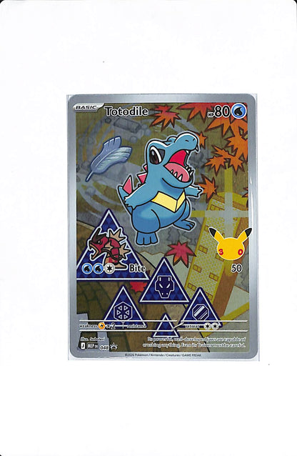 Pokémon First Partner Series 2 Johto Chikorita 046 Cyndaquil 047 & Totodile 048 Mega Evolution Promos