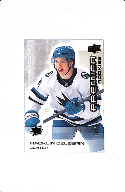 2024-25 UPPER DECK PREMIER MACKLIN CELEBRINI PREMIER ROOKIES /399 #101