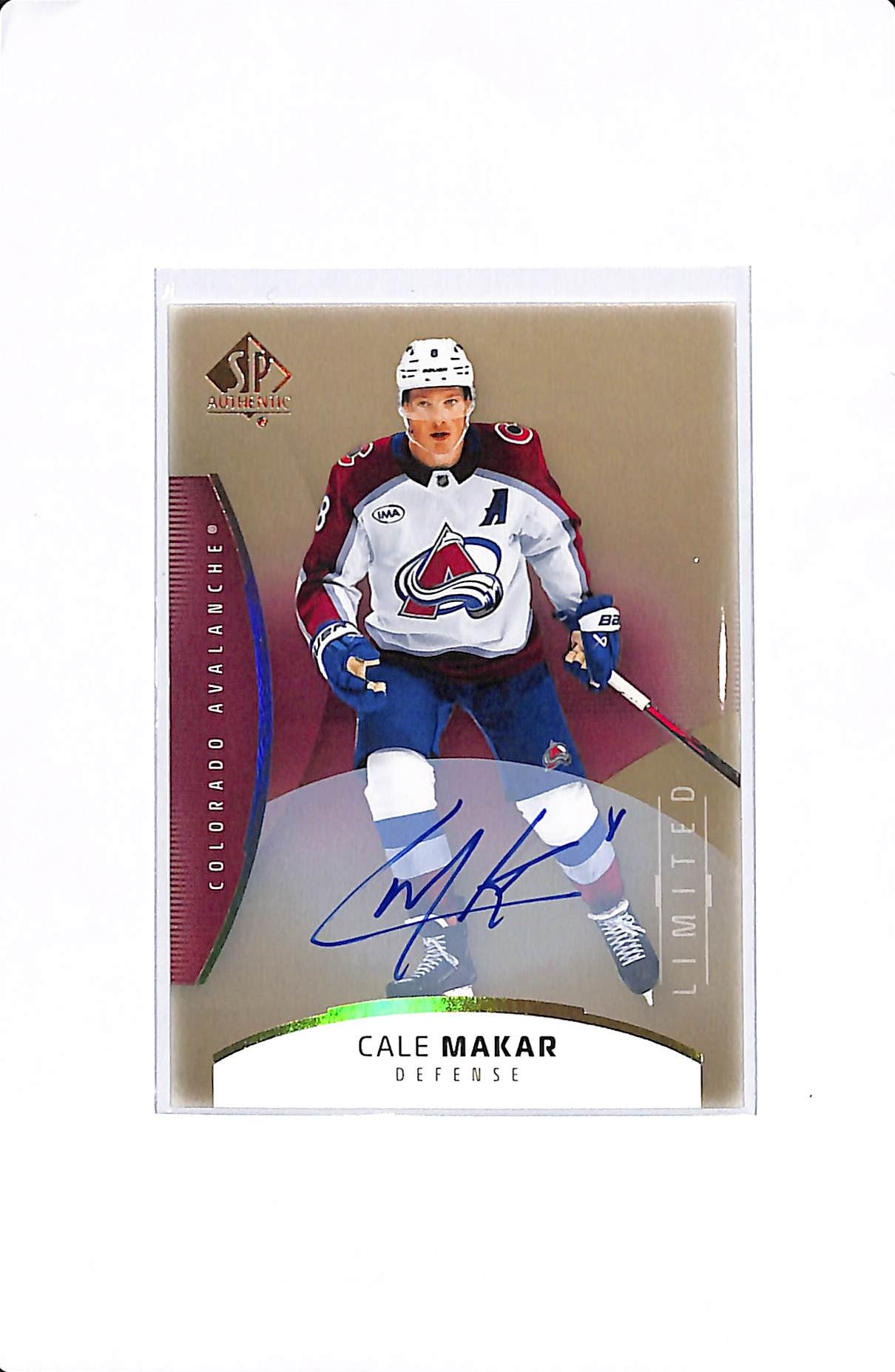 2025-26 UPPER DECK SP AUTHENTIC CALE MAKAR LIMITED AUTO #11