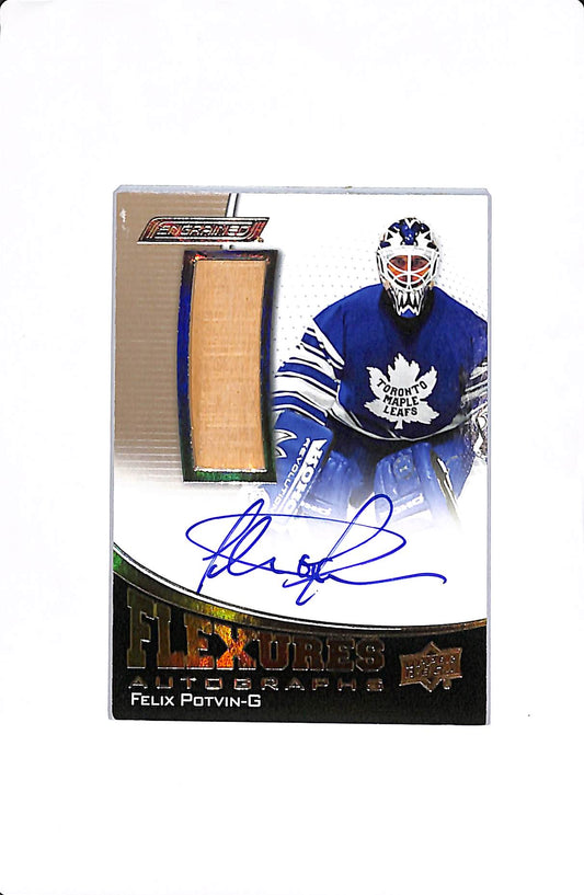 2023-24 UPPER DECK ENGRAINED FELIX POTVIN FLEXURES AUTOGRAPHS #FS-FP