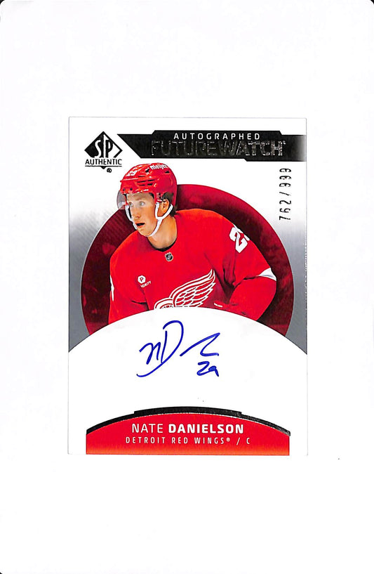 2025-26 UPPER DECK SP AUTHENTIC NATE DANIELSON FUTURE WATCH AUTO /999 #FW-ND