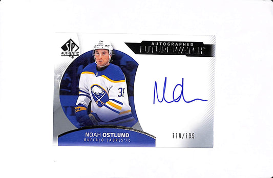 2025-26 UPPER DECK SP AUTHENTIC NOAH OSTLUND FUTURE WATCH AUTO /999 #136
