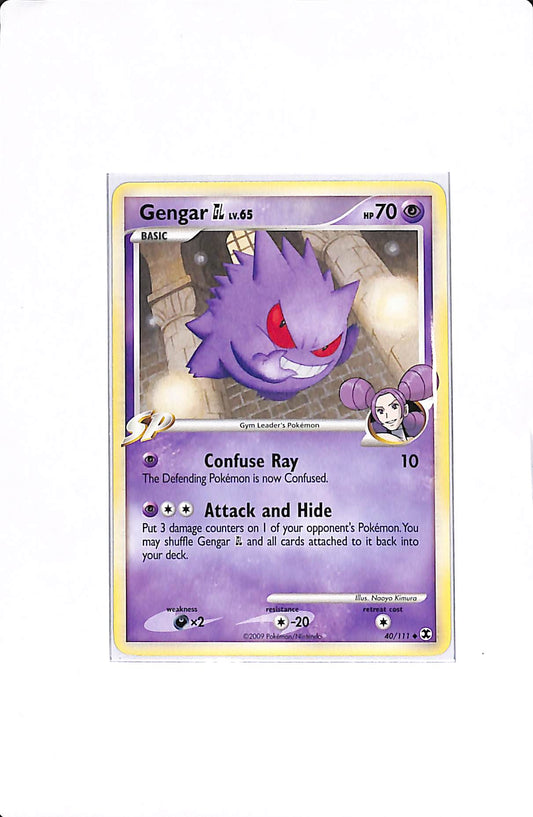 Gengar GL LV. 65 Rising Rivals Uncommon #40