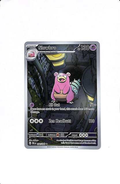 Slowbro Pitch Black Illustration Rare 090/084