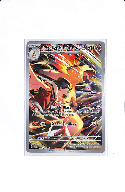 Ethan's Typhlosion Destined Rivals Illustration Rare 190/182
