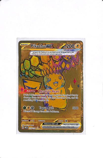 Pikachu ex Prismatic Evolutions Hyper Rare 179/131