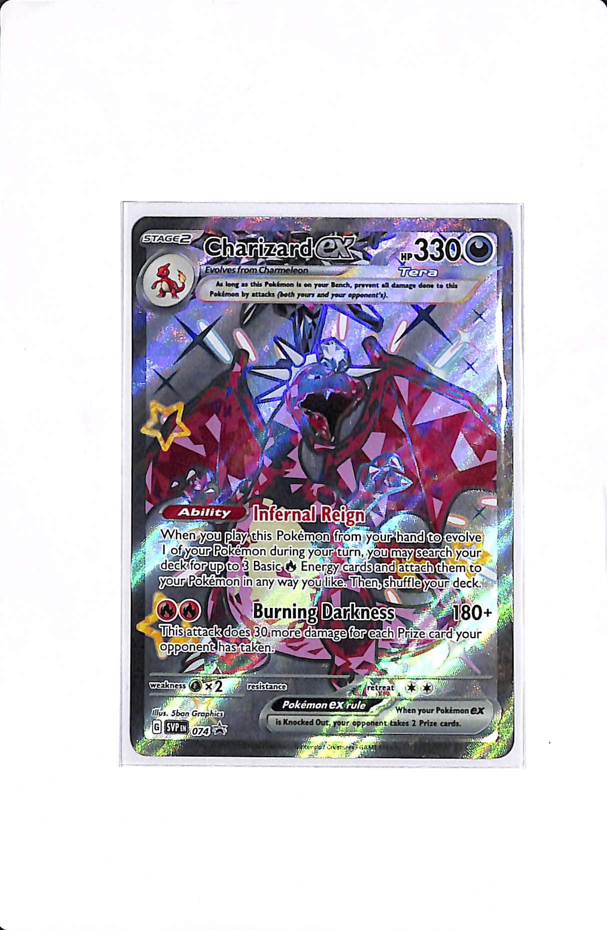 Charizard ex Scarlet & Violet Promo 074