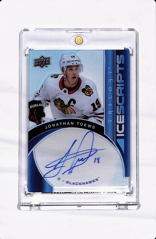 2019 TRILOGY ICE SCRIPTS JONATHAN TOEWS AUTO