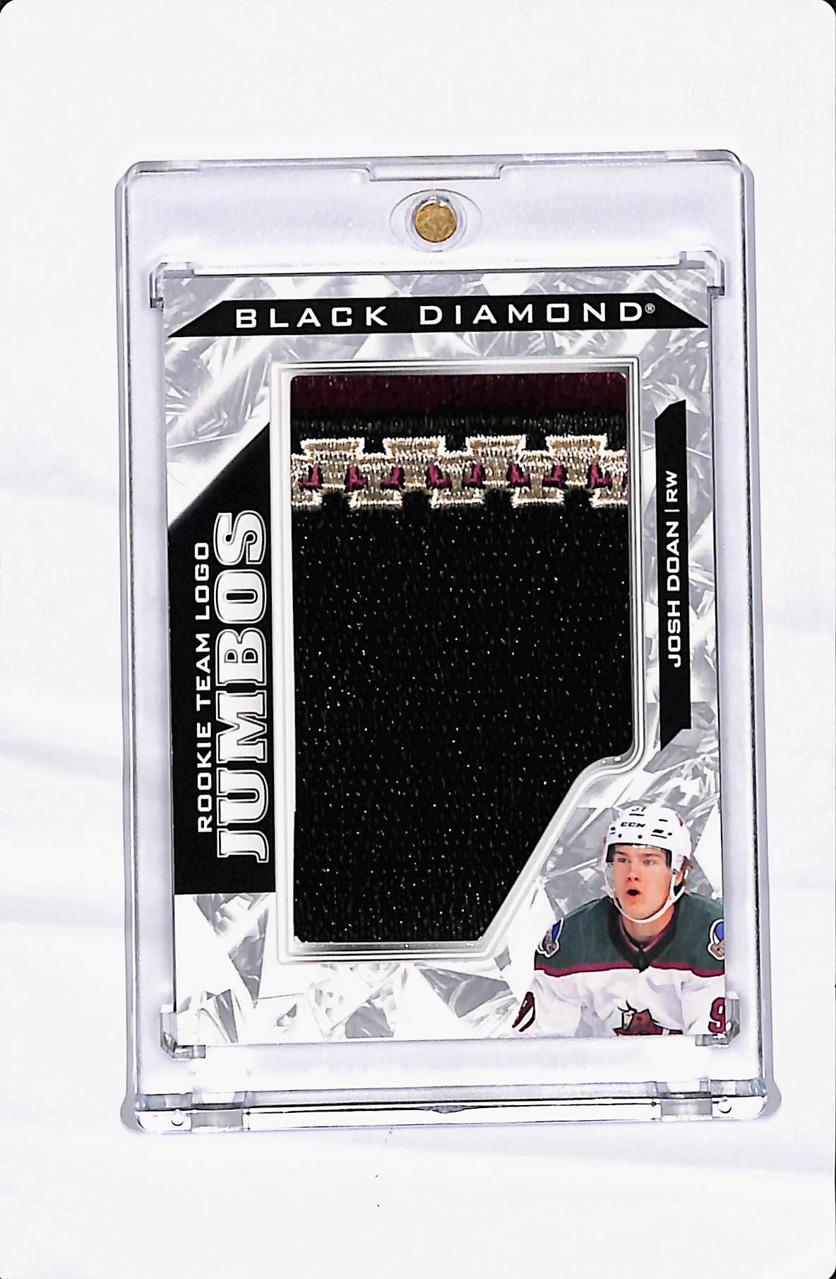 2024-25 UD BLACK DIAMOND ROOKIE TEAM LOGO JUMBOS JOSH DOAN