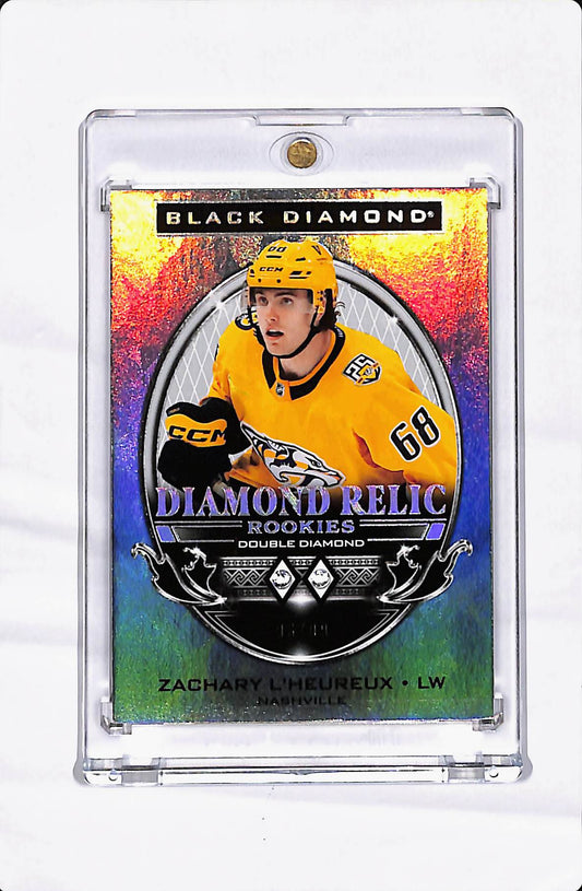 2024-25 UD BLACK DIAMOND ZACHARY L'HEUREUX DIAMOND RELIC /99