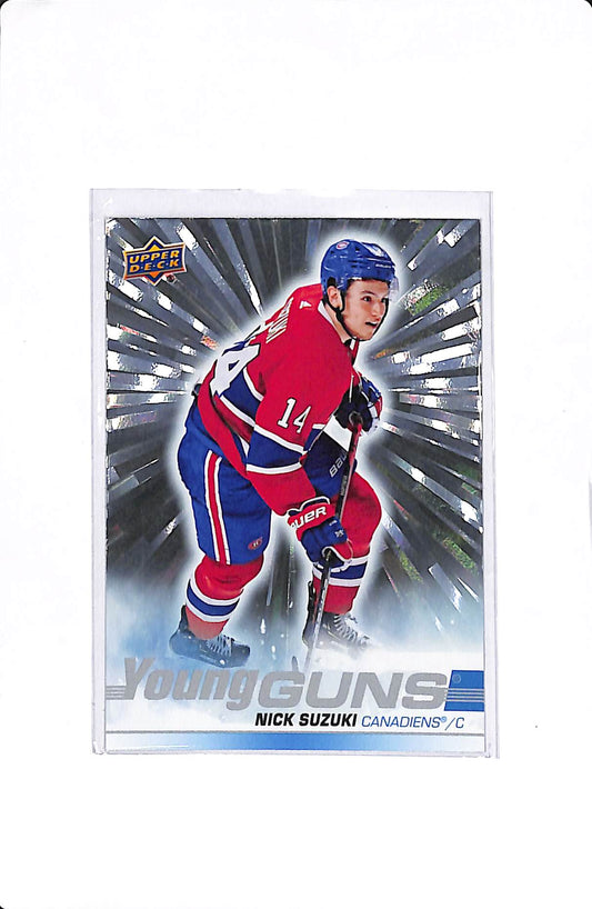 2024-25 UPPER DECK SERIES 1 NICK SUZUKI RETRO YOUNG GUNS OUTBURST  #OR-4