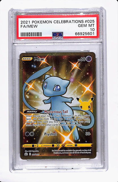 2021 CELEBRATIONS MEW 025/025 PSA 10