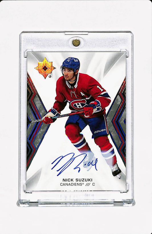 2021-22 ULTIMATE COLLECTION NICK SUZUKI AUTOGRAPH