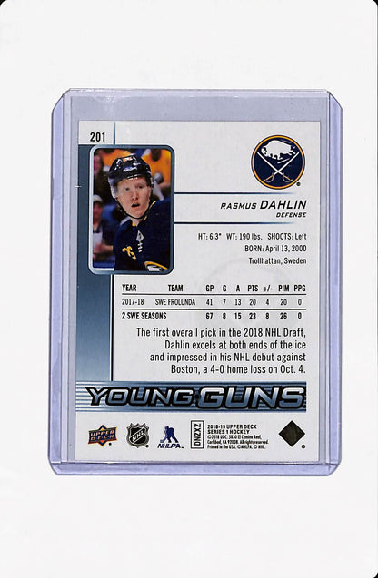 2018-19 SERIES 1 RASMUS DAHLIN YOUNG GUNS