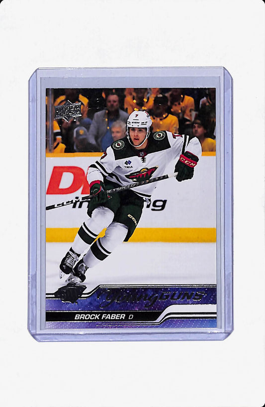 2023-24 SERIES 1 BROCK FABER YOUNG GUNS
