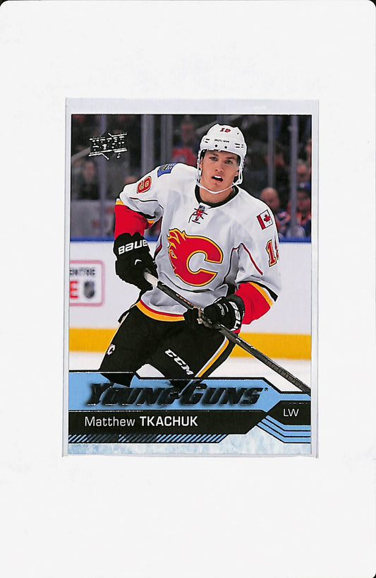 2016-17 SERIES 1 MATTHEW TKACHUK YOUNG GUNS