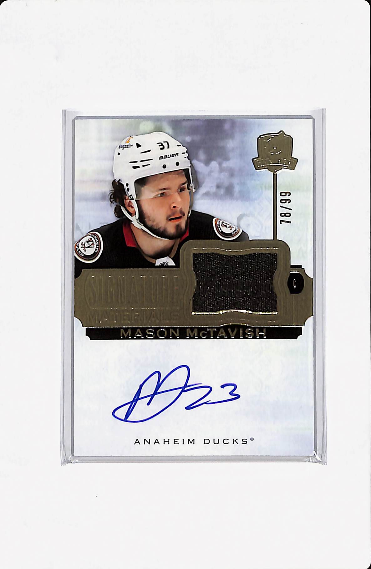 2022-23 THE CUP MASON MCTAVISH SIGNATURE MATERIALS 78/99