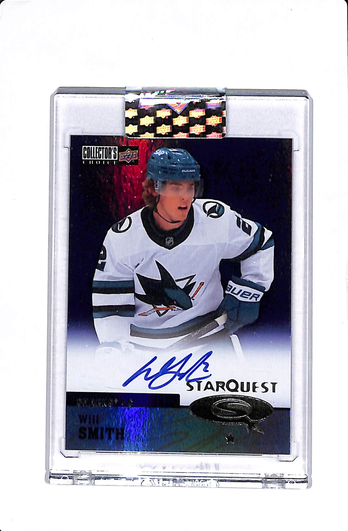 2024-25 UPPER DECK CLEAR CUT WILL SMITH STARQUEST ROOKIE AUTO #CSA-WS