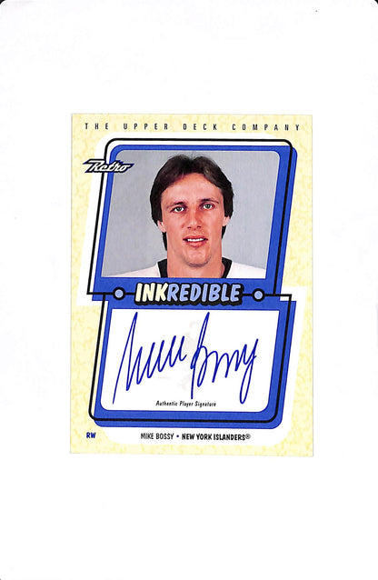 1999 UPPER DECK RETRO MIKE BOSSY INKREDIBLE AUTO #MB