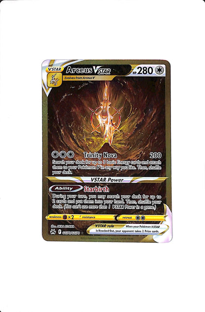 Arceus VSTAR (Secret) Crown Zenith: Galarian Gallery Secret Rare GG70/GG70