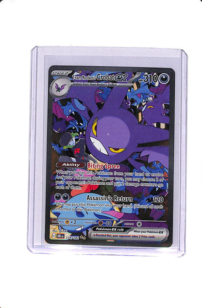 Team Rocket's Crobat ex Destined Rivals Special Illustration Rare 234/182