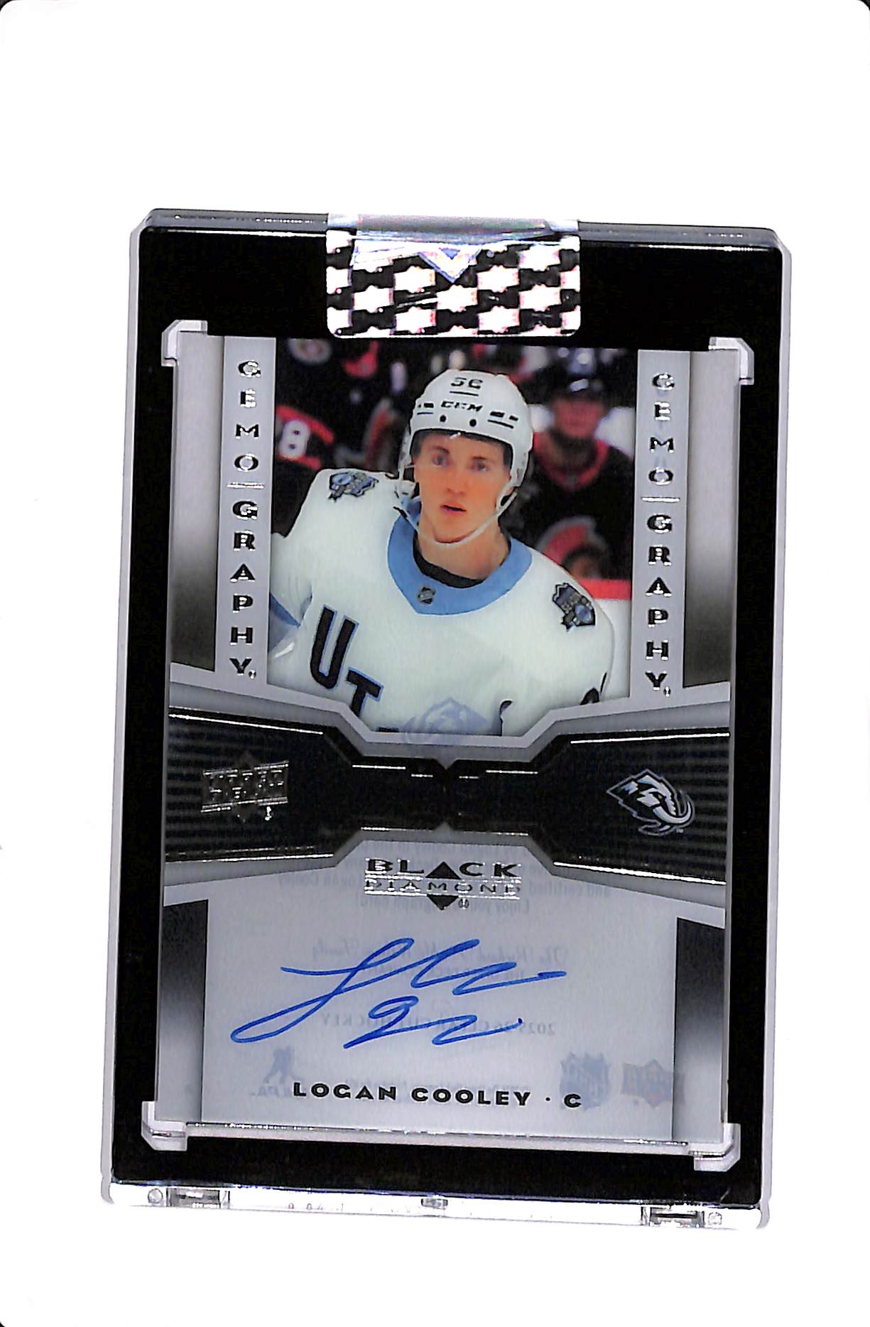 2025-26 UPPER DECK CLEAR CUT LOGAN COOLEY GEMOGRAPHY AUTO #CA-LC