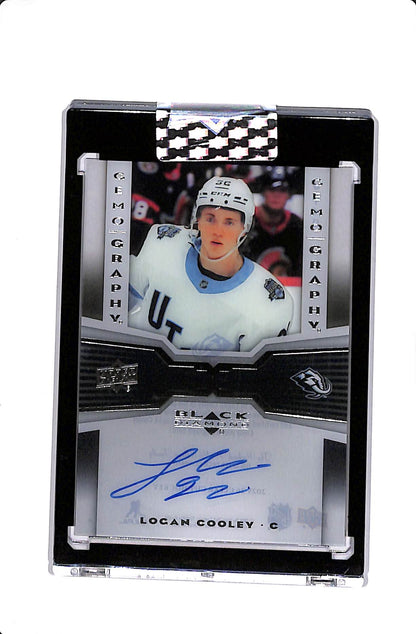 2025-26 UPPER DECK CLEAR CUT LOGAN COOLEY GEMOGRAPHY AUTO #CA-LC