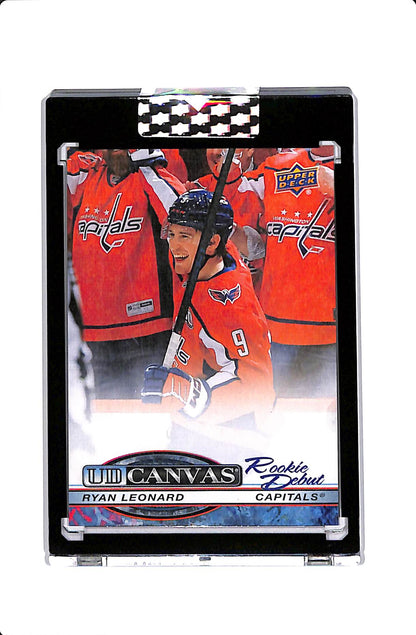 2025-26 UPPER DECK CLEAR CUT RYAN LEONARD UD CANVAS ROOKIE DEBUT #CD-RL