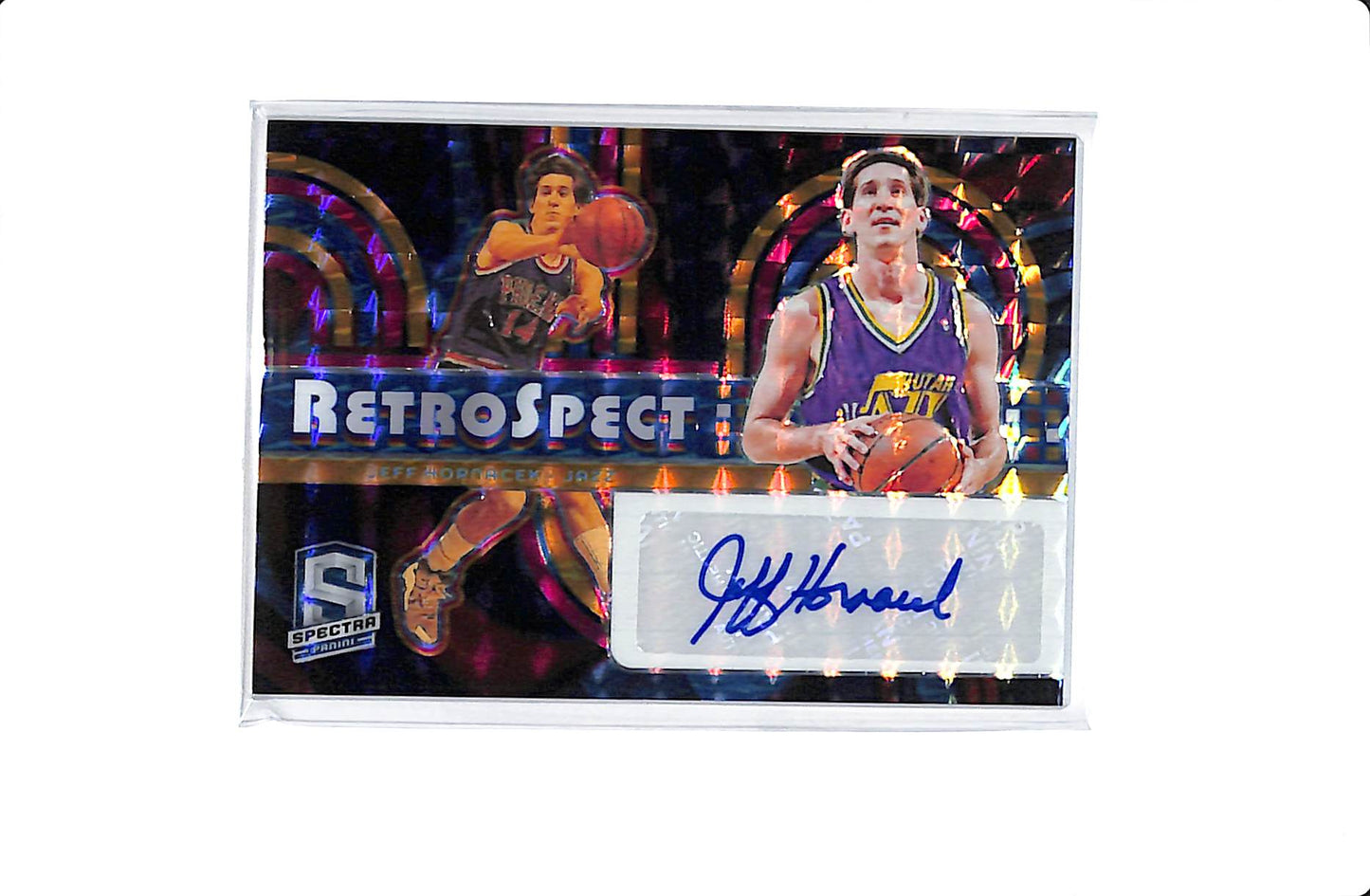 2023-24 PANINI SPECTRA JEFF HORNACEK RETROSPECT AUTO /75 #RSA-JFH