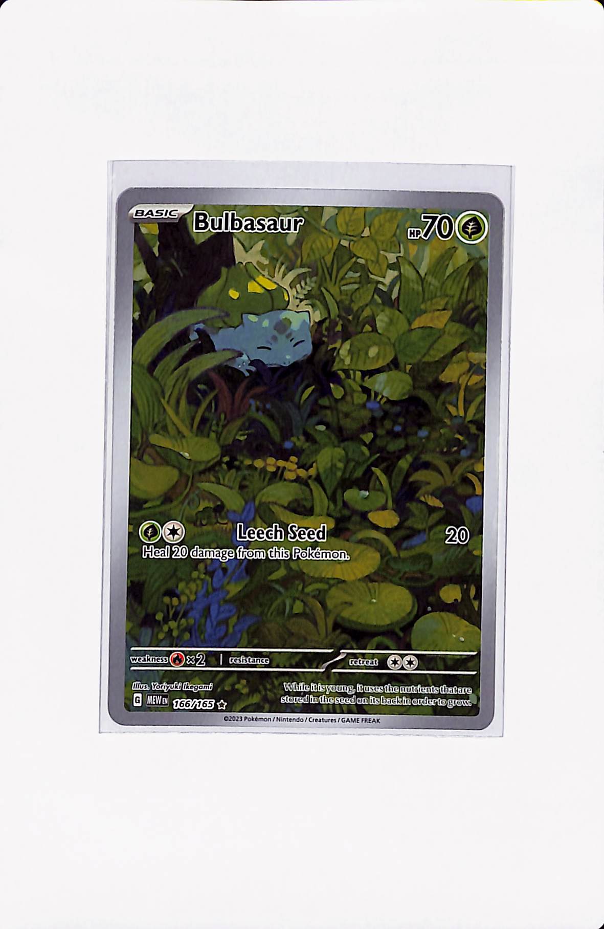 BULBASAUR 166/165