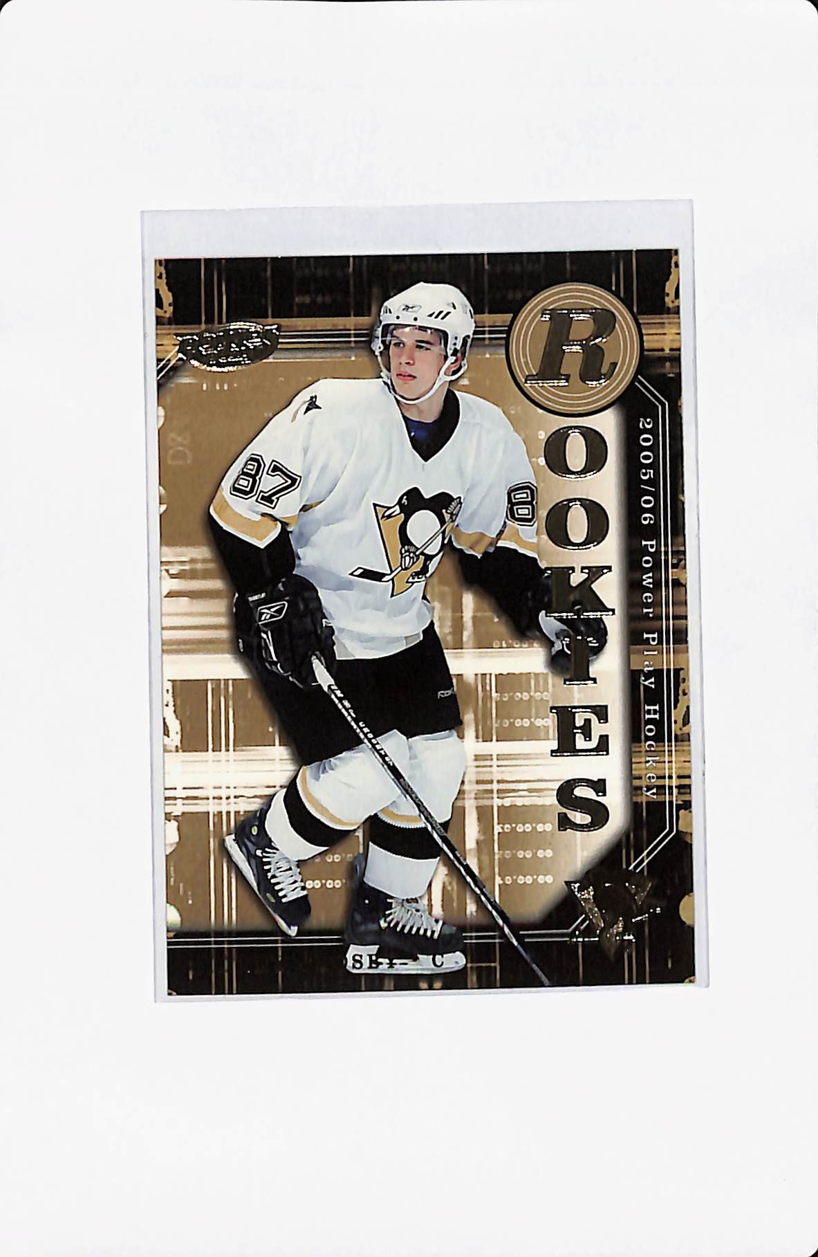 2005/06 UPPER DECK NHL POWER PLAY SIDNEY CROSBY ROOKIES