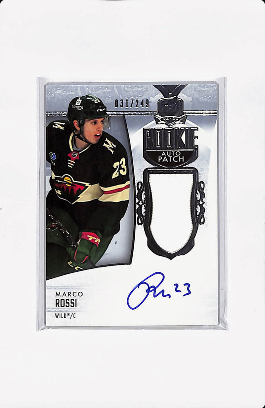 2022/23 UPPER DECK THE CUP MARCO ROSSI ROOKIE AUTO PATCH 31/249