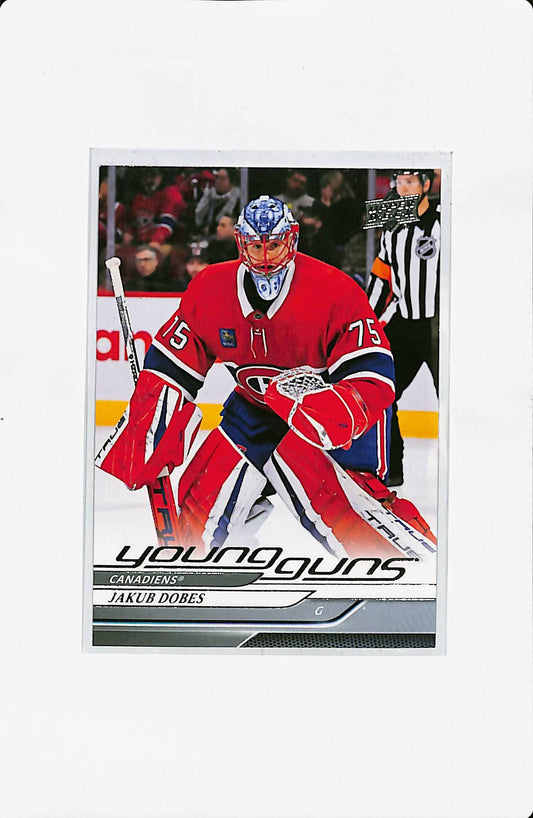 2024/25 UPPER DECK EXTENDED SERIES JAKUB DOBES YOUNG GUNS