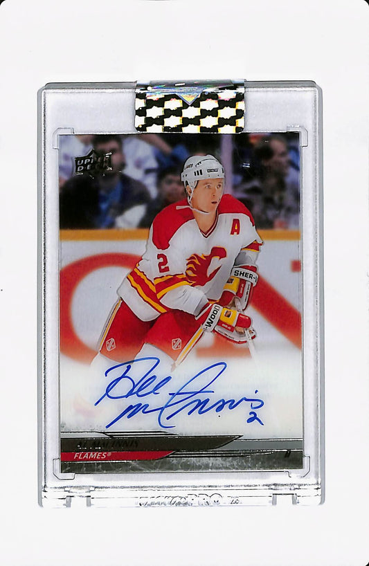 2024/25 UPPER DECK CLEAR CUT AL MACINNIS AUTOGRAPH