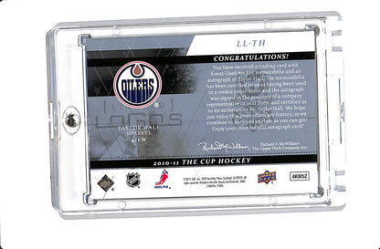 2010-11 UPPER DECK THE CUP TAYLOR HALL LIMITED LOGOS /50 #LL-TH